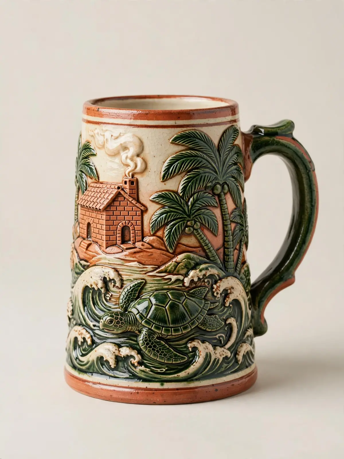 Relief Stein — Costa de Michoacán, First Edition: the regional relief stein