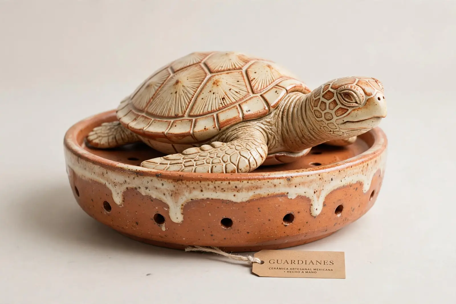 Guardian Incense Burner — La Tortuga: the turtle guardian incense burner in its original format